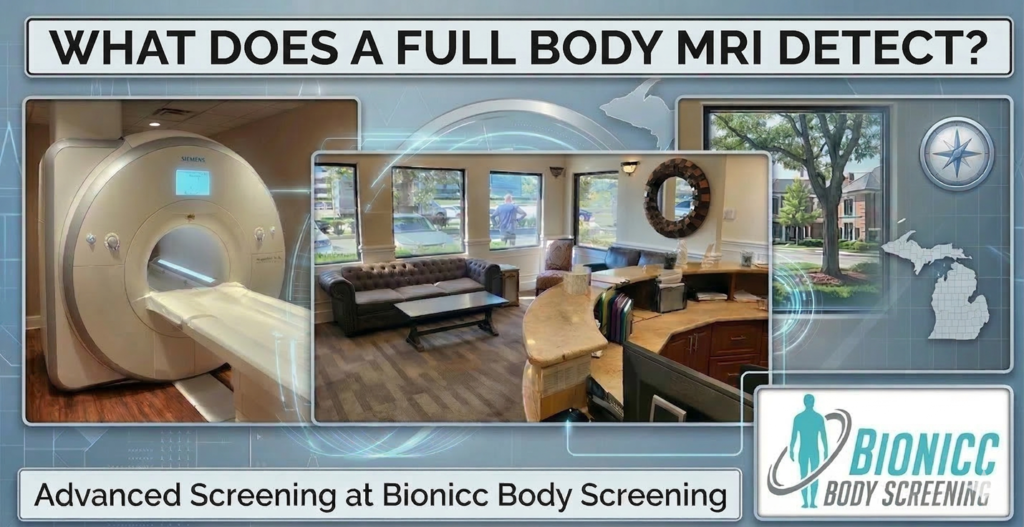 How does a full body MRI Michigan work and what does a full body MRI detect?