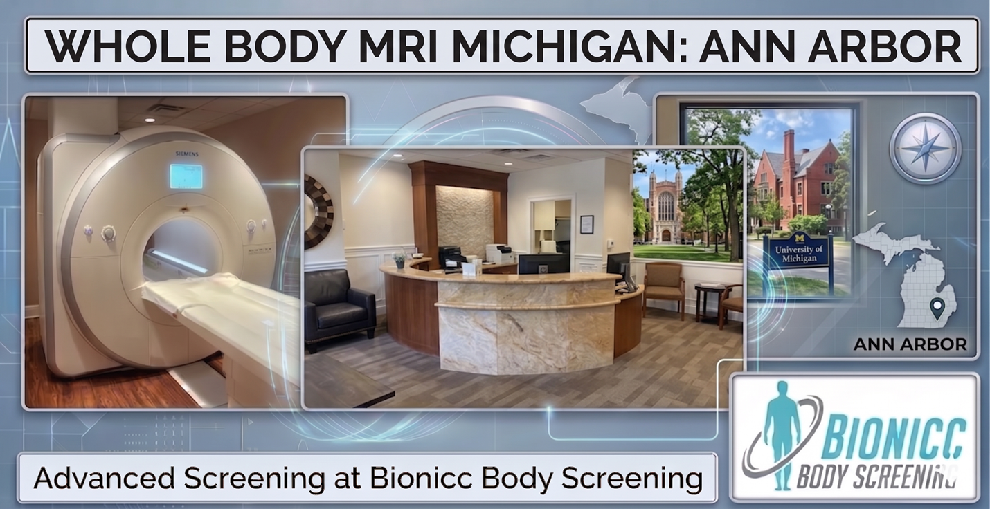 Whole Body MRI | Ann Arbor, MI | Bionicc Body Screening