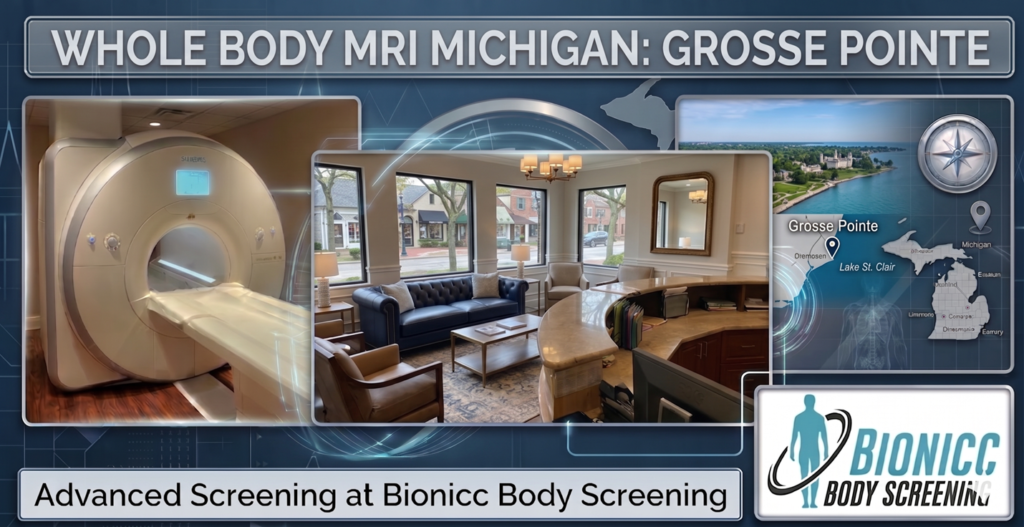 Whole Body MRI Michigan Grosse Pointe | Bionicc Body Screening | Southfield, MI Proactive whole body MRI Michigan Grosse Pointe professionals rely on.